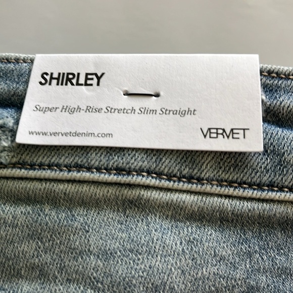 Vervet By Flying Monkey Shirley Super High Rise NWT Size 32 - Picture 14 of 16